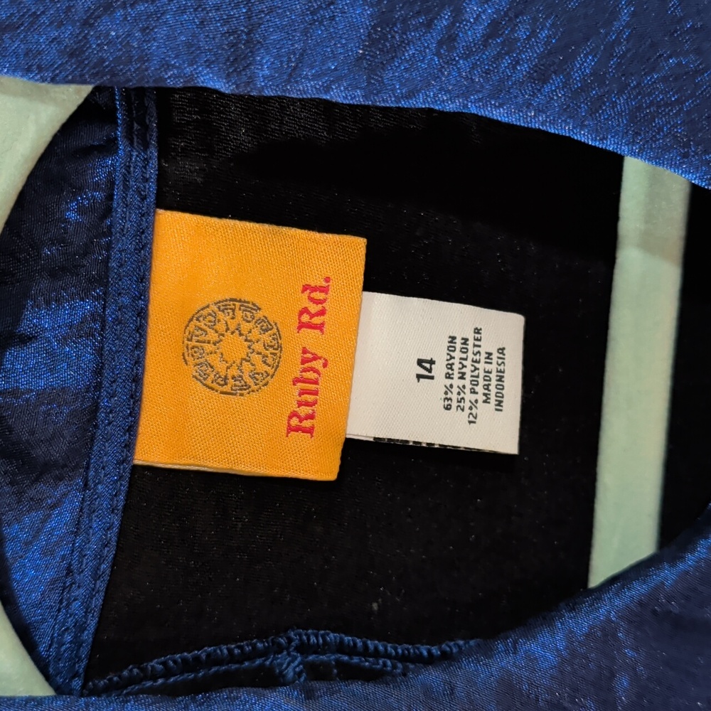 Shiny Blue Button-Up Jacket 14 - Picture 2 of 10